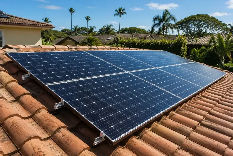 Installation de panneaux solaires à Bedenac